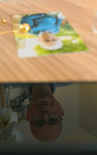 Christian Raffoux medium transmission de message entre passé et présent